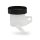 TRW remote brake fluid reservoir with 45 degree outlet