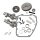S&S, gear drive HP103G camshaft set (IOG)