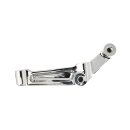 PM, radial mount caliper bracket. Chrome, right front