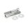 PM, caliper to bracket mount bolt kit, 11.8". Chrome