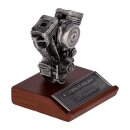 Evolution EVO Motor Modell Dekoration aus Zinn Höhe 9cm