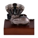 Motor Modell Dekoration aus Zinn Höhe 9cm wie Harley Ironhead Sportster