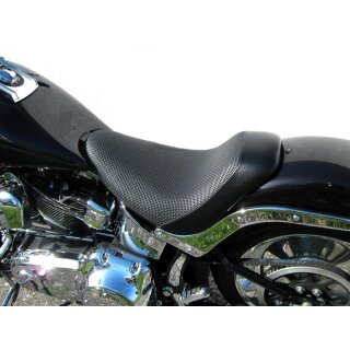 Le Pera Bare Bones Solo Sitz Basket Wave für Harley Softail 06-17 LK-007BW