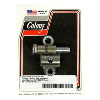 Colony, T-bar bushing kit. Zinc