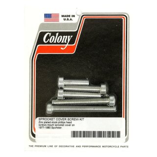 COLONY SPROCKET CVR MOUNT KIT, OEM STYLE