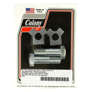 COLONY UPPER BRACKET BOLT & LOCK KIT