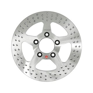 Braking solid drilled brake rotor 260mm, rear