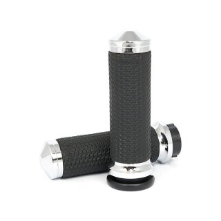 Avon Memory Foam Griffe 1,5" chrom für Harley TBW Modelle 08-25