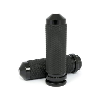 Avon Memory Foam Griffe 1,625" schwarz für Harley 96-22