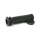 Avon throttle assist end cap Custom Contour, black anodized