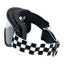 Biltwell Moto 2.0 Checkers goggles black/white