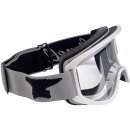 Biltwell Moto 2.0 Script Motorrad Brille Schutzbrille Titanium Grau