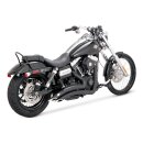 Vance Hines Big Radius Auspuff schwarz für Harley...