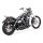 Vance Hines Big Radius Auspuff schwarz für Harley Dyna 06-17