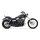 Vance Hines Big Radius Auspuff schwarz für Harley Dyna 06-17