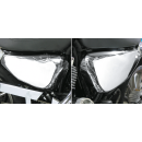 Chrom Öltank Cover Abdeckung für Harley XL...