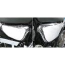 OIL TANK SIDE COVER RIGHT CHROME XL SPORTSTER 04-13