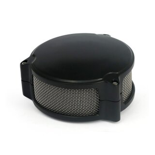 Dragtron Star Luftfilter schwarz rund für Harley Modelle 66-88