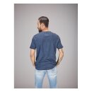 VON DUTCH KUSTOM COLD DYE T-SHIRT BLUE