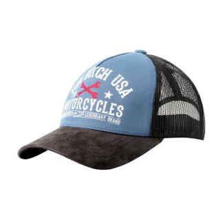 VON DUTCH TRUCKER CAP GARAGE BLUE/BLACK