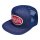 VON DUTCH FLAT PEAK MESH CAP BLUE LOGO