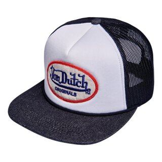 VON DUTCH FLAT PEAK MESH CAP LOGO