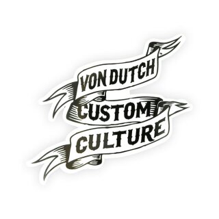 VON DUTCH STICKER CUSTOM CULTURE