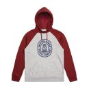 BRIXTON PACE FLEECE HOODIE HEATHER STONE