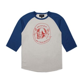 BRIXTON TEMPUS 3/4 SLEEVE T-SHIRT STONE