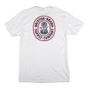 BRIXTON PACE T-SHIRT WHITE/NAVY