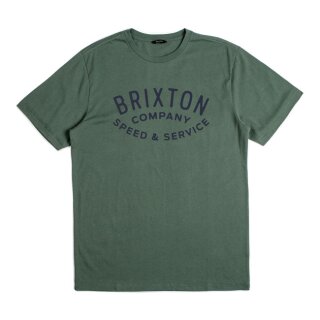 BRIXTON GASKET T-SHIRT CHIVE