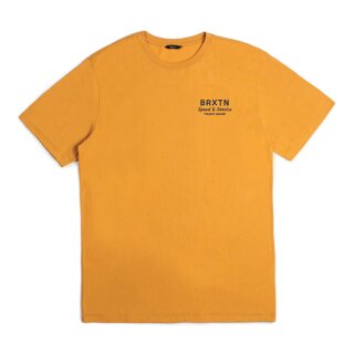 BRIXTON DASH T-SHIRT MUSTARD