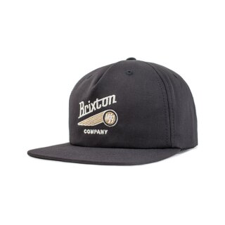 BRIXTON MAVERICK SNAPBACK BLACK/GOLD