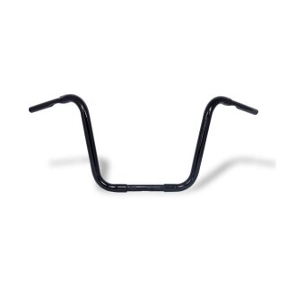 1-1/4" Buffalo Apehangers, 14" high, black