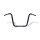 1-1/4" Buffalo Apehangers, 14" high, black