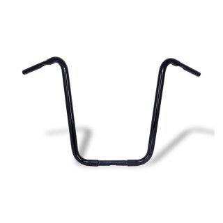 1-1/4" Buffalo Apehangers, 20" high, black