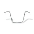 Apehanger handlebar, 14" rise, 1" chrome