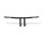 Fat 1-1/4" Tiller bar, 6" rise, black