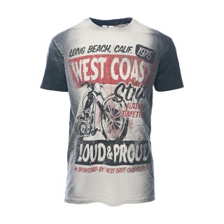 WCC THE STRIP T-SHIRT WASHED BLACK