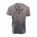 WCC USA LOUD PIPE T-SHIRT WASHED BLACK