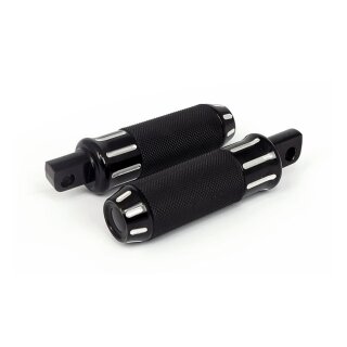 Cobra footpegs. Contrast machined