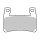 SBS, brake pad set. Street Excel Sinter