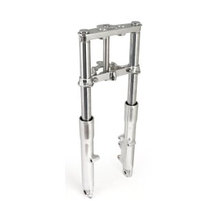 FLST 84-99 OEM style front end assembly. Chrome