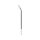 9/16" round steel sissybar, pointed top