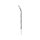 9/16" round steel sissybar, pointed top