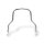 9/16" round steel sissybar, regular top