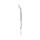 9/16" round steel sissybar, pointed top