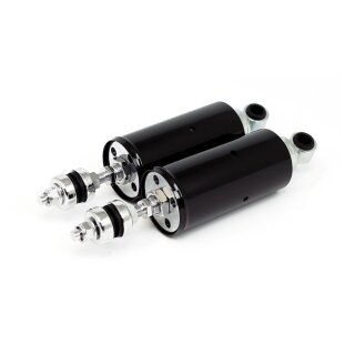 HARLEY SOFTAIL BLACK LOWERING SHOCKS 00-17