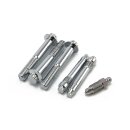 Chrom Bremssattel Bremsbelag Montage Schrauben Kit...