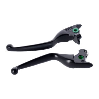 Lenker Armaturen Hebel Set schwarz für Harley V-Rod 06-17
